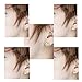 Huiyuzhi Women's Christmas Emoji Stud Earrings set (10 Pairs)
