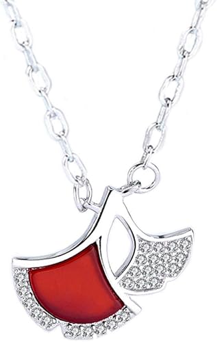 Amazon ギンコの葉の形ペンダント ネックレス シルバー925 メンズ レディース おしゃれ かわいいい おもしろ 人気 シンプル レトロ 婚約 結婚 記念日 細タイプ フェスティバルギフトに クリスマス プレゼント 素敵なギフトボックス付き ネックレス 通販