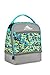 High Sierra Stacked Compartment Lunch Bag, Electric Geo/Charcoal/Tropic Teal