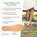 Zederna Cedar Wood Shoe Insoles, Inserts Made of Natural Cedar Wood. Cedar Soles Effective Against Sweaty Feet, Foot Odor, Shoe Odor. 100% Natural (1 Pair) US Women 12/US Men 10.5/EU 44thumb 1