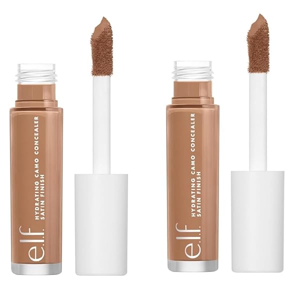 ELF PACK OF 2 E.L.F. HYDRATING CAMO CONCEALER, TAN LATTE 84835
