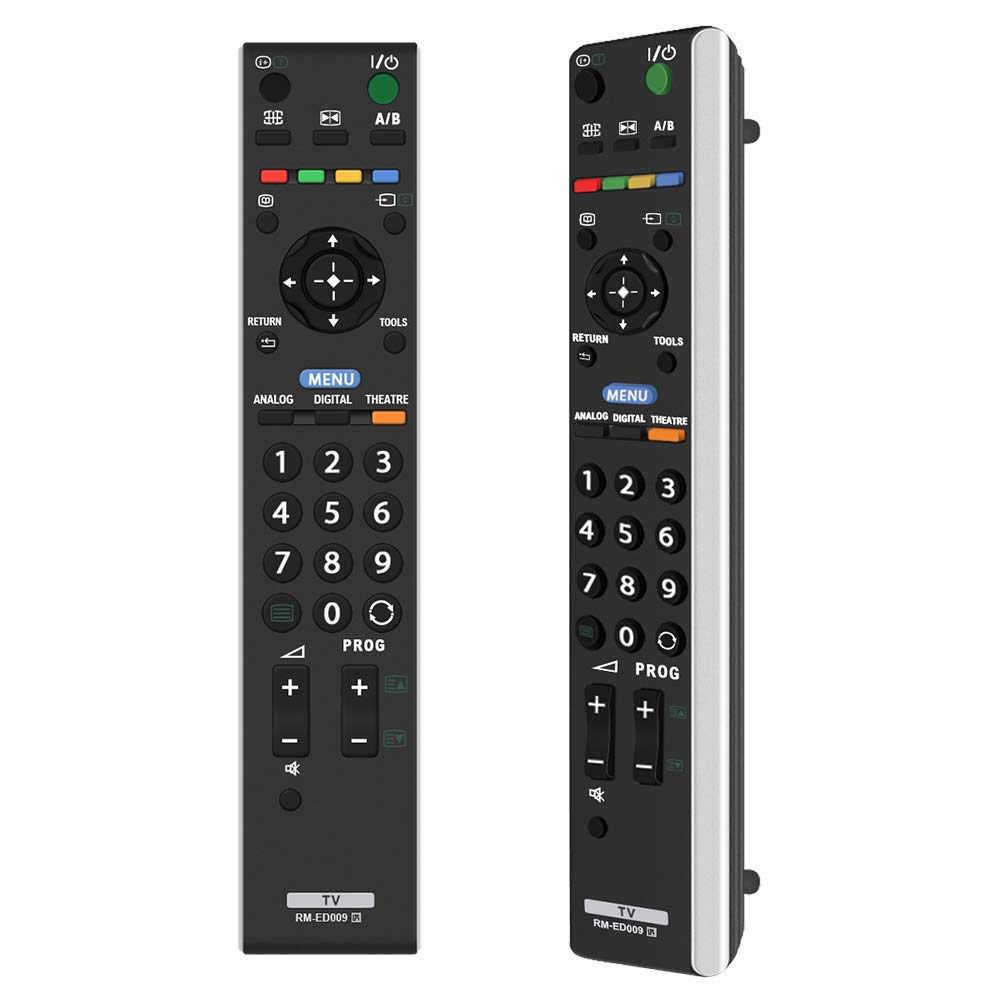 Alkia Remote Control Compatible Replacement for Sony RM-ED009 Bravia TV/Smart/LCD/LED, Applicable KDL-20B4050 KDL-20S3000 KDL-20S3020 KDL-20S3030 KDL-20S3040 KDL-20S3050 KDL-20S3060 KDL-20S3070