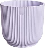 elho Vibes Fold Round Mini Pot 11.1 x 10.5 cm Purple Lilac 100% Recycled view 2