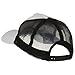 e4Hats.com New Big Size Trucker Mesh Cap - White Black OSFM