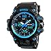 Men's Watches Sports Outdoor Waterproof Military Wrist Watch Date Multi Function Tactics LED Alarm Stopwatch
