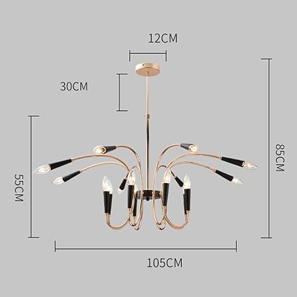 Yan Junau Post Modern Atmosphere Art Creative Restaurant Lamps