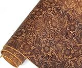 DOQN Bump Texture Genuine Leather Sheets Plain