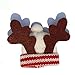 StyleZ 2PCS Christmas Elk Reindeer Wine Bottle Cover Sleeve Knitted Clothes Xmas New Year Home Table Decor Christmas Decorations