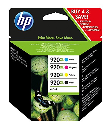 HP 920XL (C2N92AE) Multipack Original Druckerpatronen 1xSchwarz