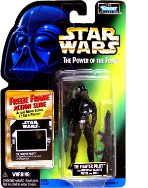 Star Wars: Power of the Force Freeze Frame Tie Fighter Pilot Action Figure