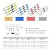 Nilight 50pcs Solder Seal Wire Connectors Heat Shrink Butt Connectors Wire Splice for Marine Boat Truck Automotive Trailer Wiring(23Red 12Blue 10White 5Yellow),2 Years Warrantythumb 1