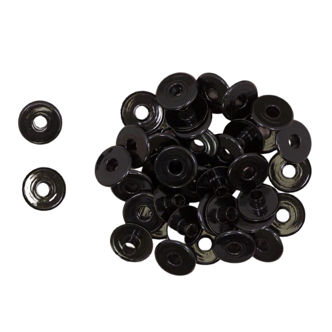 Craftelier 8435487550342 Wide Eyelet, Black/White — image 1