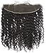 Brazilian Deep Wave Curly Full Lace Frontal Closure 13x4 with Baby Hair Brazilian Remy Human Hair Extensions Top Lace Front Closures Free Part Natural Color