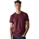 Men’s Premium Heather Crew Neck Tshirt Ring-Spun Cotton Blend Tee Lightweight Classic Athletic Fit Short Sleeve Plain T-Shirt