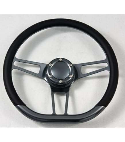 Amazon.com: Billet Specialties Steering Wheel 14in D-Shape Victory