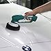 EVERTOP Car Polishing and Waxing Buffer, Waterproof Electronic Mini Cordless Handheld Auto Car Cleaning Brush Kit