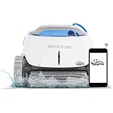 Dolphin Proteus DX5i Wi-Fi Automatic Robotic Pool Vacuum Cleaner, Wall Climbing, Waterline Scrubber Brush, Ideal for In-Ground Pool up to 50 FT in Length