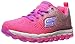 Skechers Kids Girls' Skech-Air Ultra-Glitterbeam Sneaker,Neon Pink/Purple,, 13 M US Little Kid