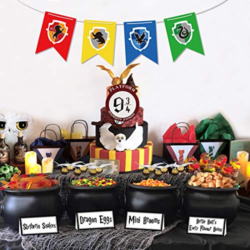 Magical Wizard Party Candy Bar Decoration Kit, Sign, Banner, Stickers