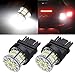 6000K White 3157 LED Lights Bulbs 3057 3457 4157 LED Bulbs for DRL Light Parking Light R-turn Signal For F- turn Signal Light (2pack)