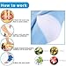 Heel Moisturizing Socks - Rendvieet Moisturizing Gel Heel Socks 2 Pairs Toeless Spa Socks for Heal, Treat Dry and Cracked Heels While You Sleeping (blue)