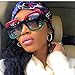 My Shades(TM) - Designer Inspired Oversize Glitter Sparkle Square Frame Sunglasses (Glitter Red, Black, Emerald/Grey Gradient)