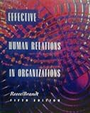 Effective Human Relations Organization, Reece, Barry L., 0395638925