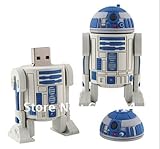 retail real 2GB/4GB/8GB/16GB/32GB Star Wars R2-D2 R2D2 Robot USB flash drive pen drive memory stick drop (8GB)