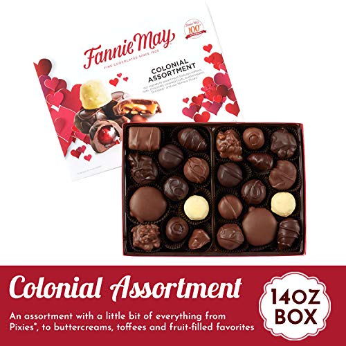 Fannie May Valentines Day Colonial Chocolate Assortment, Candy Gift Box, 14 oz - Thumbnail 7