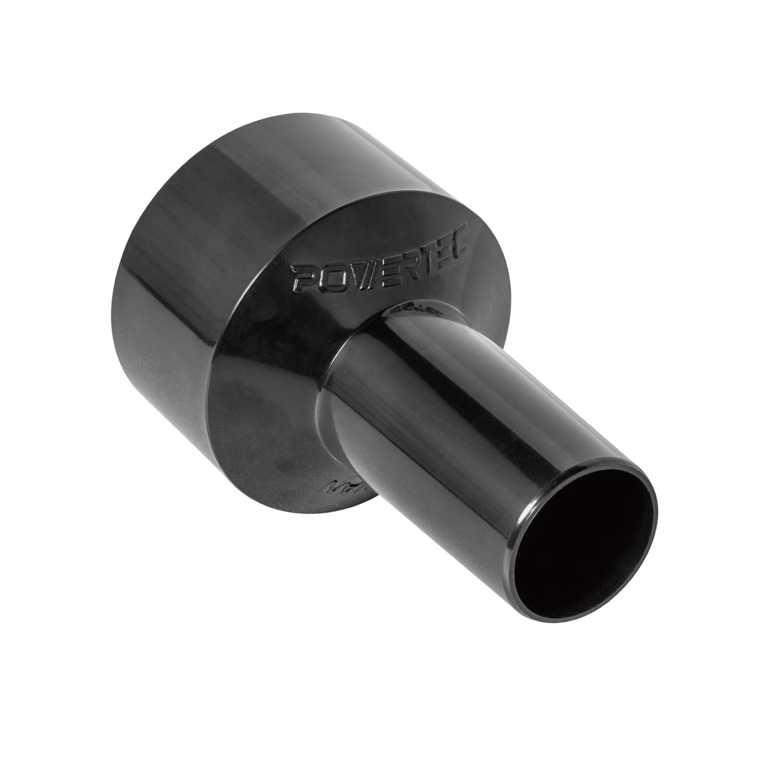 POWERTEC 70140 2-1/2” to 1-1/4” Hose Reducer, Black