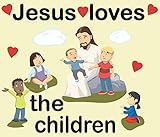 Create-A-Mural : Jesus Loves Kids Wall Decals