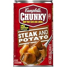 Campbell's Chunky Soup, Steak and Potato, 18.8 Ounce (Packaging May Vary)