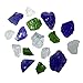 Hiland Fire Pit Fire Glass in Pacific Blend, Extreme Tempature Rating, Good for Propane or Natural Gas, 10 Pounds primary