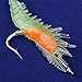 Eachbid 4Pcs Silicone Simulation Noctilucent Soft Prawn Shrimp Fishing Lure Hook Bait