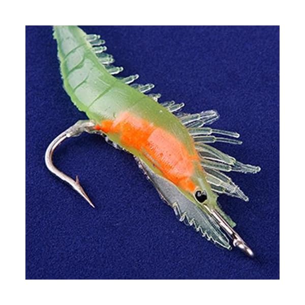 4Pcs-Silicone-Simulation-Noctilucent-Soft-Prawn-Shrimp-Fishing-Lure-Hook-Bait 4Pcs-Silicone-Simulation-Noctilucent-Soft-Prawn-Shrimp-Fishing-Lure-Hook-Bait