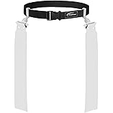 Trained Flag Football Set – Adjustable Flag Football Belt with 2 Flags & Audible Pop – Durable Flag Football Gear for Youth, Kids & Adults