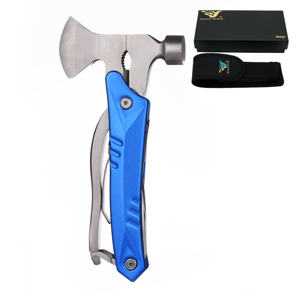 Portable Multipurpose Ax Hammer Multifunctional Multitool Suitable for Outdoor/Camping Survival