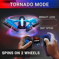 Force1 Tornado Red LED Remote Control Car for Kids