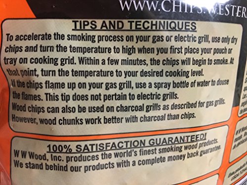 Western Perfect BBQ Smoking Wood Chips Variety Pack - Bundle (3) - Most Popular Flavors - Apple, Hickory & Mesquite