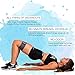 Hip Band - Resistance Bands - Squat as Katy Hearn Glute Band - Activation w/Thick Resistance for Legs, Squat, Abductor - Hip Thruster Loop Mark Fabric Circle (It Won’t Snap, Roll or Break + Free App)