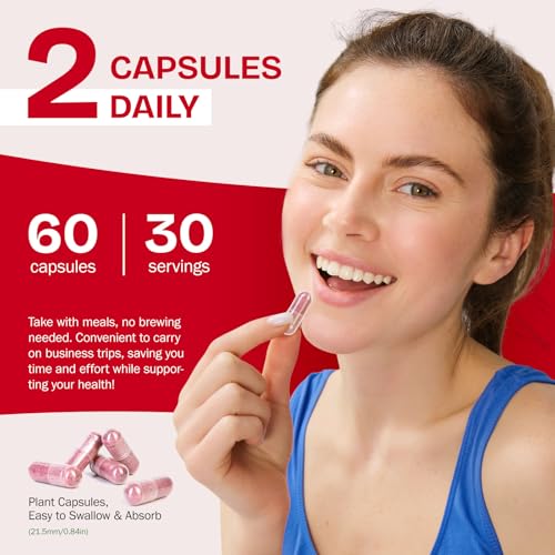 Beetroot Capsules, 120 Capsules Beetroot Supplement 1300mg, Nitric Oxide Boost, Natural Beet Root Extract Rich in Vitamins & Minerals, Non-GMO, Vegan, Gluten-Free Raw Powder