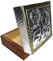 El Relicario de Los Tesoros Caja de basura de madera para manualidades: Amazon.es: Hogar