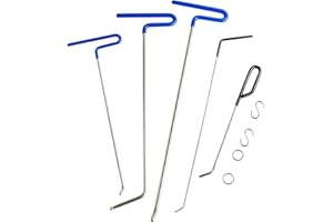 WHDZ Dent Removal Rods Tools Paintless Dent Repair Set Hail Damage Remover (10 Pieces)