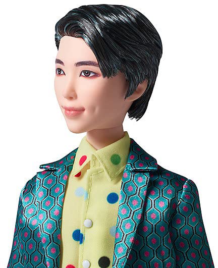 Mattel BTS 11-in RM Fashion Doll, Based on Bangtan Boys Global Boy Band, Highly Articulated Figure, Toy for Boys and Girls Age 6 and Up.