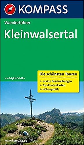 Kleinwalsertal Wanderfuhrer Mit Tourenkarten Und Hohenprofilen Kompass Wanderfuhrer Band 5611 Amazon De Schafer Brigitte Bucher