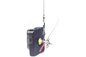 Aramox Clock Movement Mechanism Replacement Accurate Silent Wall Clock Mechanism for Crafts Reliable Hanging Device Replaceme
