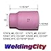 WeldingCity 2-pk LARGE Gas Lens Ceramic Cup 53N87 (#12, 3/4