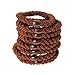 L. Erickson Ponytail Holders - Set of Eight - Mocha