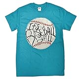 Tees2urdoor It's Baseball Y'all Glitter T-Shirt - AL
