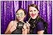 ShinyBeauty Sequin Curtains 2 Panels Purple 2FTx8FT Sequin Photo Backdrop Royal Purple Sequin Backdrop Curtain Pack of 2 Shimmer Fabric Backdrop Party Photographic Studio Photo Backgrounds